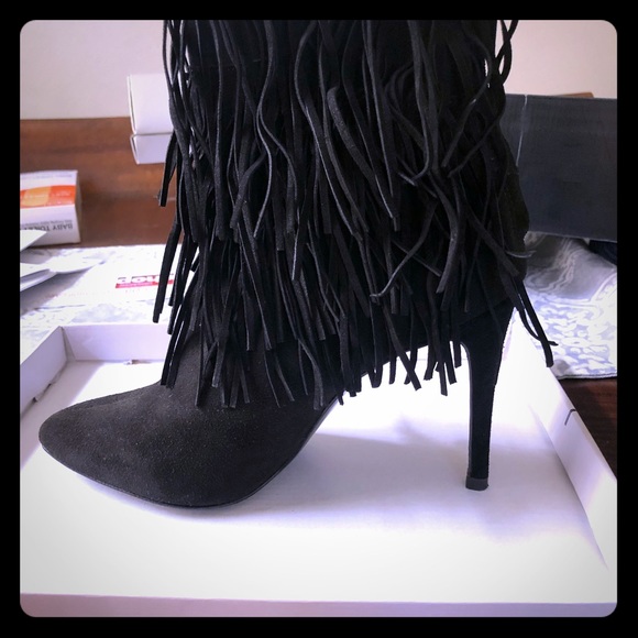 Zara fringe bootie - Picture 1 of 4